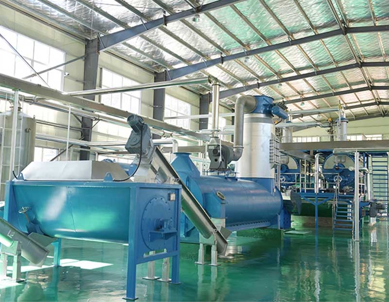 Feather powder treatment equipment drying machine