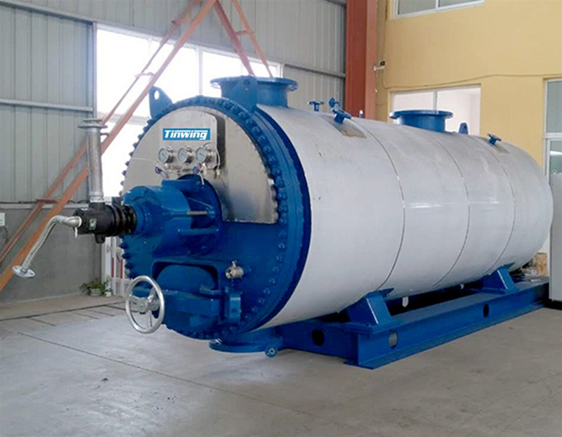 Disc feed dryer